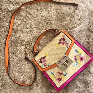 aldo embroidered crossbody!